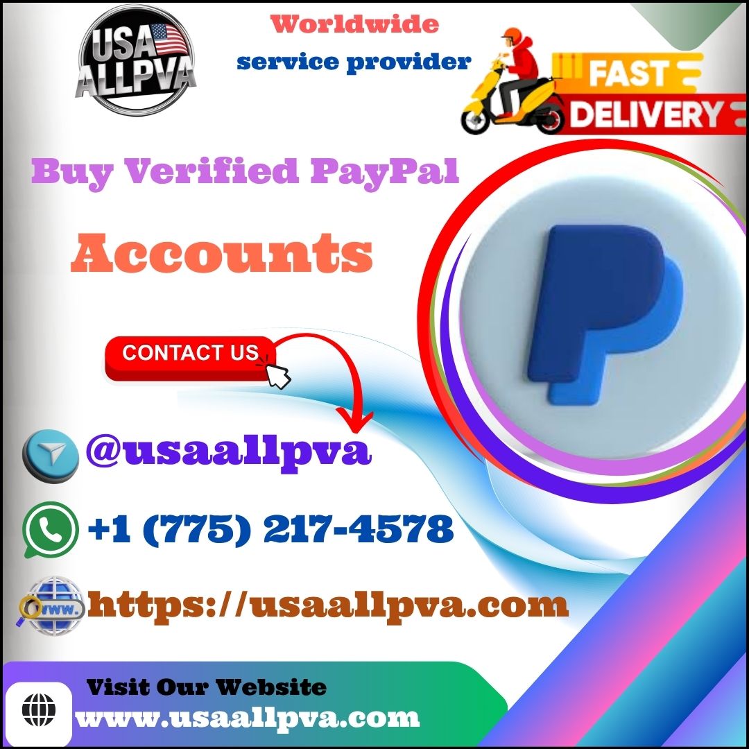 Buy Verified PayPal Account - 100% best Bulk (PVA, Old)