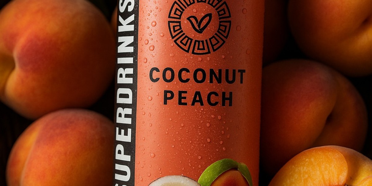 SuperDrinks Coconut Peach