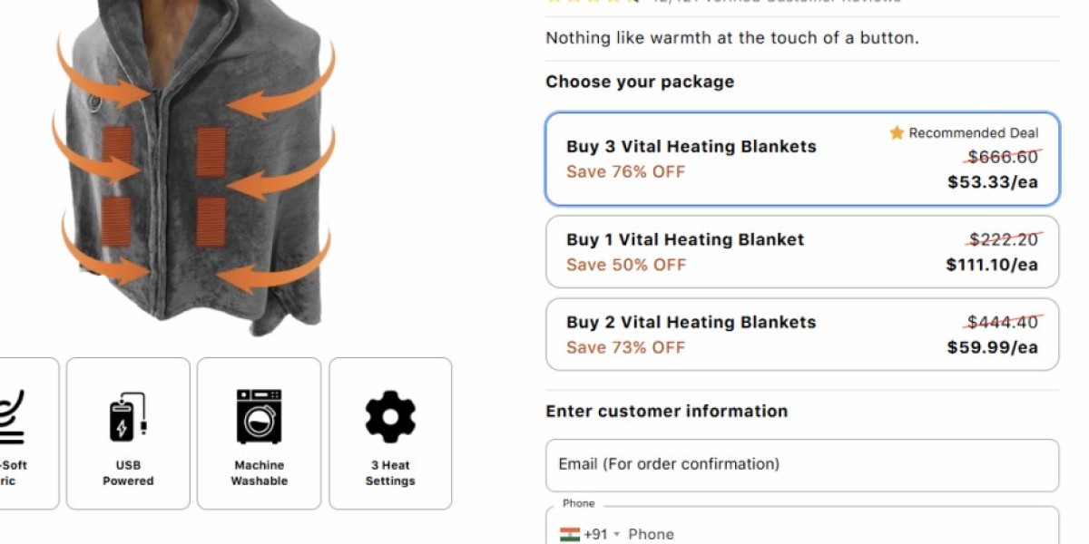 Vital Heating Blanket Canada OFFICIAL STOR