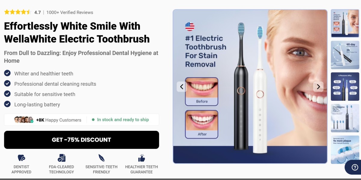 WellaWhite Electric Toothbrush