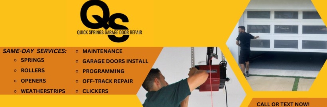 Quick Springs Garage Door Cover Image