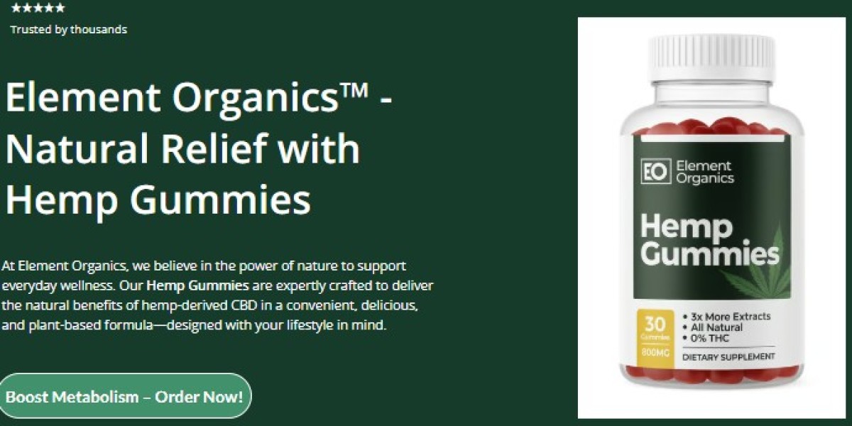 How Element Organics Hemp Gummies Are Helpful
