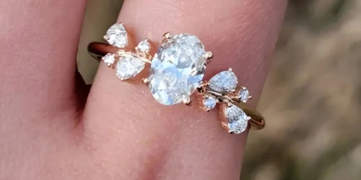 Stunning Floral Diamond Engagement Rings