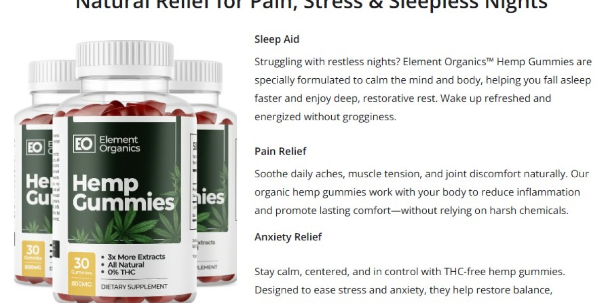 Element Organics Hemp Gummies Price, Working &