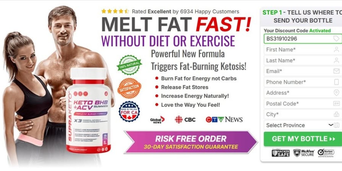 Supra KETO BHB + ACV Gummies Canada