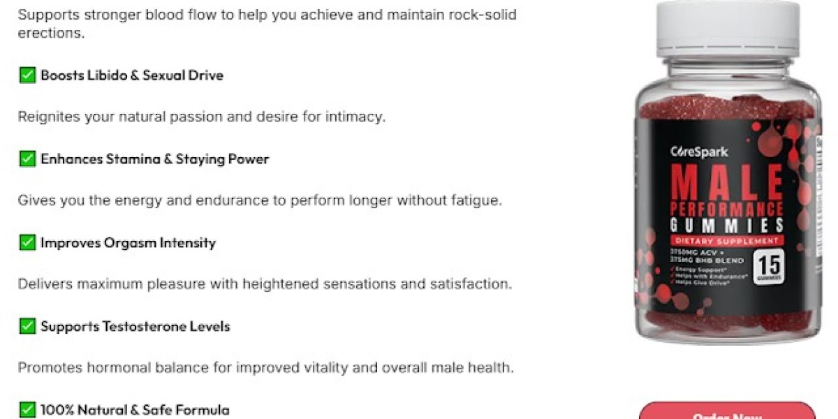 CoreSpark Male Enhancement Gummies Reviews