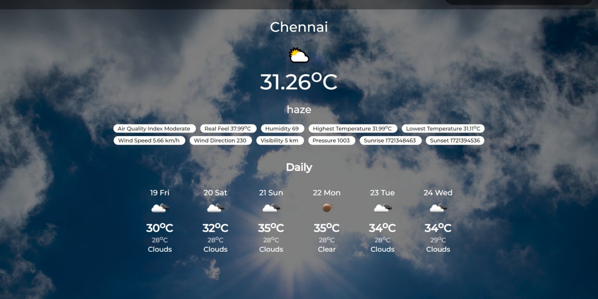 Reliable Weather Insights Using an API Weather