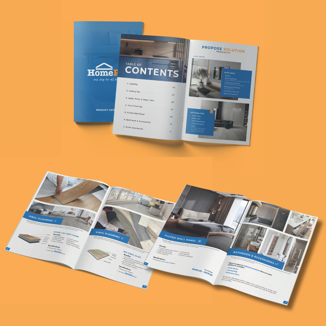 Catalogue Design Services Malaysia | Product & Company Catalogs