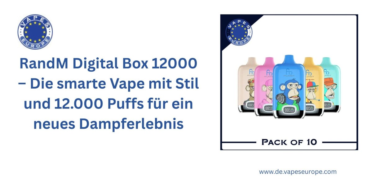 RandM Digital Box 12000 – Die smarte Vape