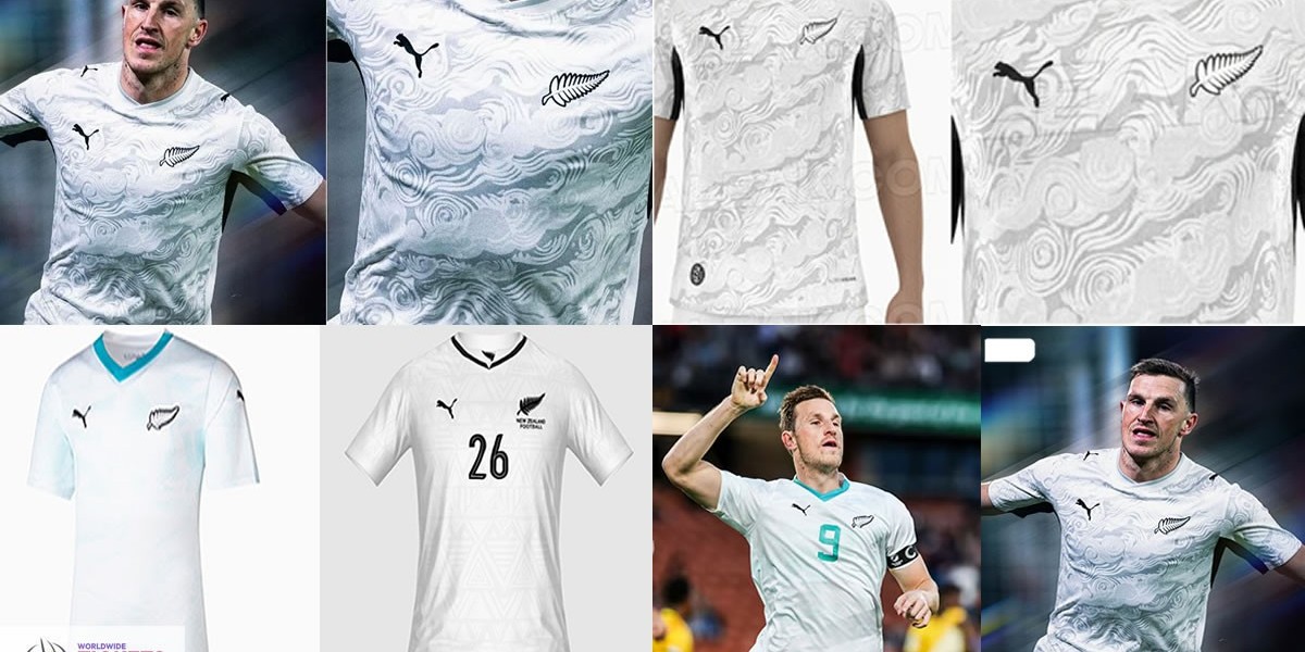 New Zealand Unveils Stunning Home Kit for FIFA