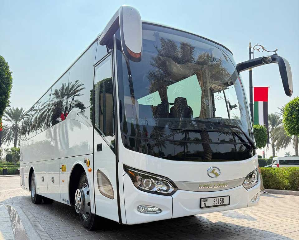 Luxury Bus Rental Dubai - 20, 30 & 50 Seater Buses For Rent 2025