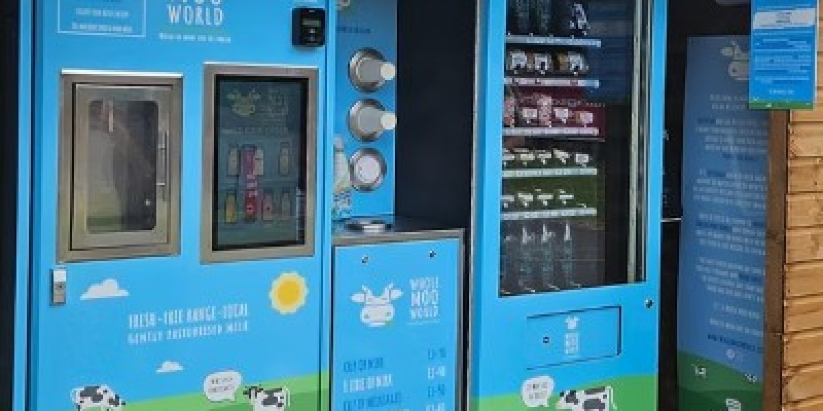 Enjoy Fresh Milk Anytime with Modern Milk Vendi