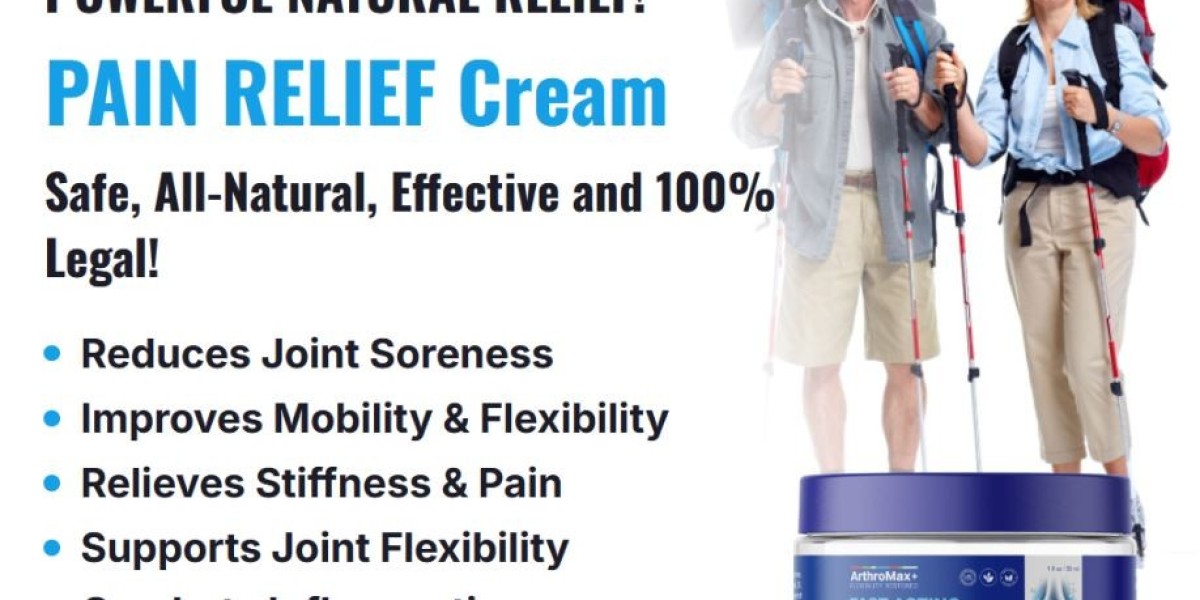 How does ArthroMax Pain Relief Cream work in