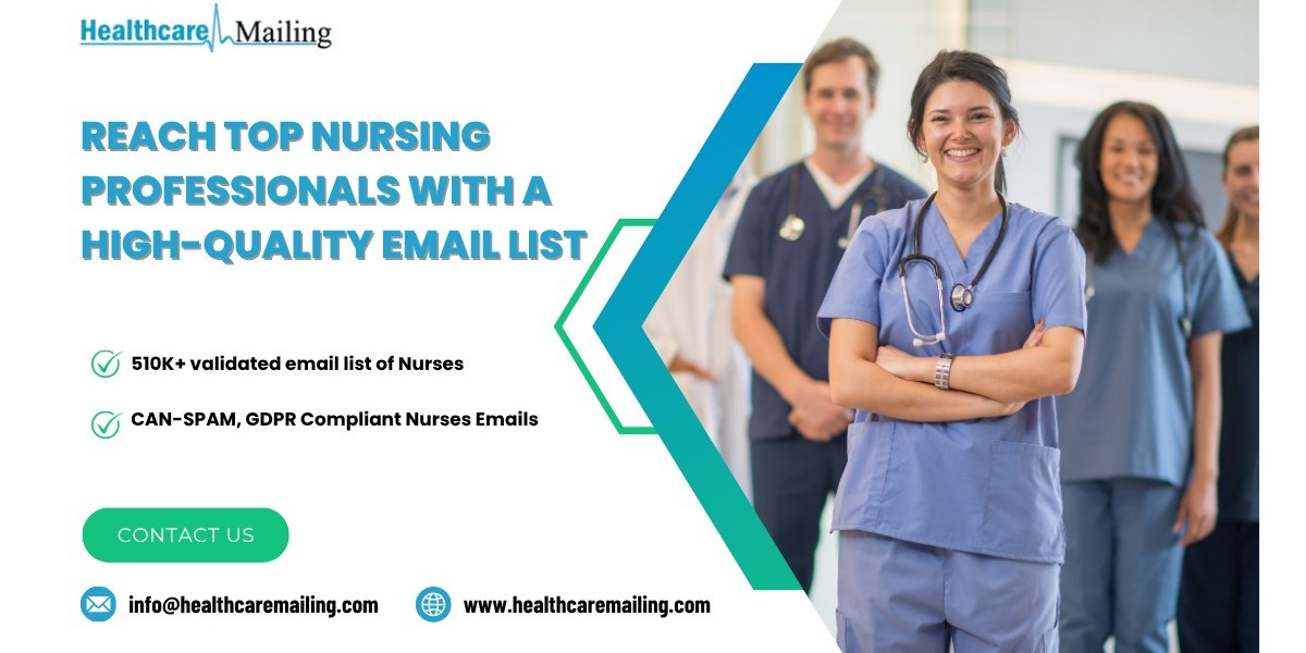 Reach Top Nursing Professionals with Emails