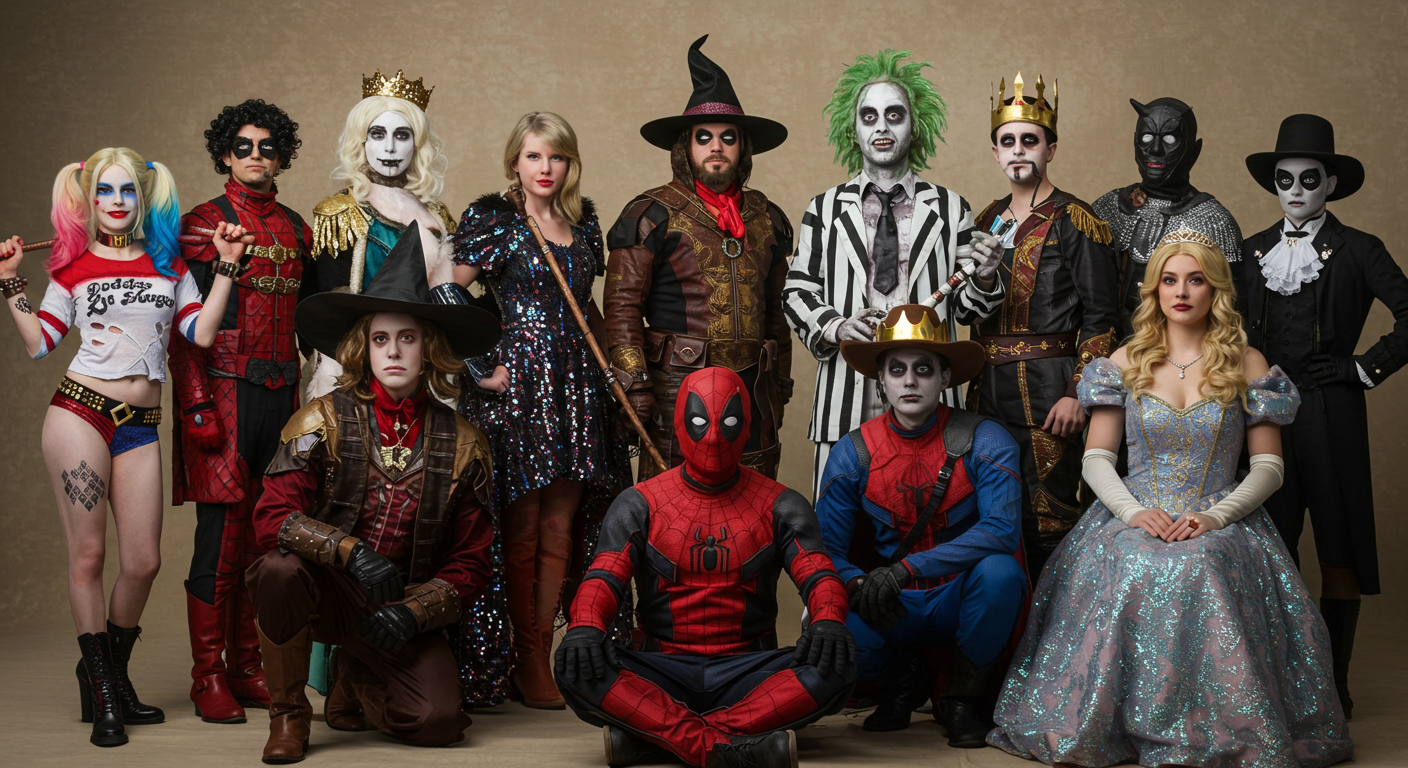 Most popular Halloween costumes of 2025