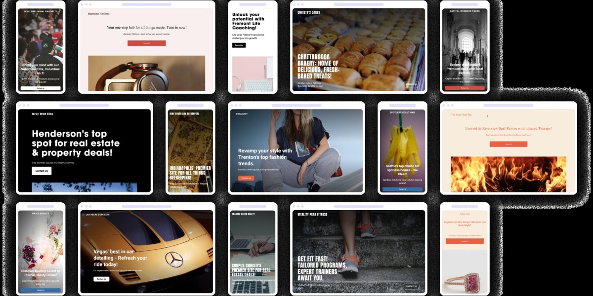 create a business website