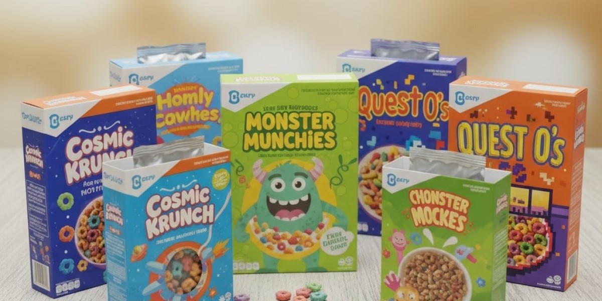 Boost UK Sales with Custom Cereal Boxes