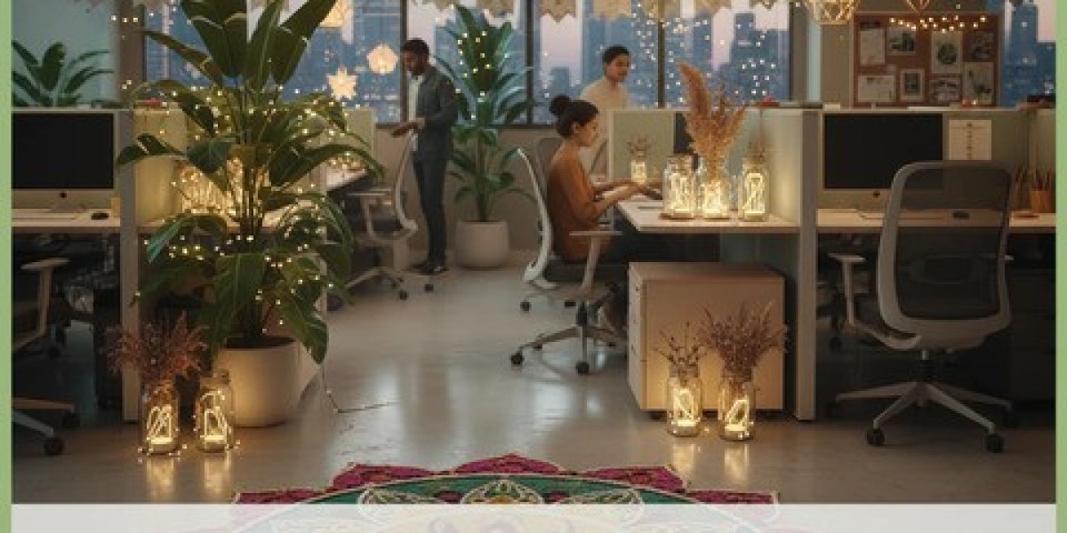 Unique Eco-Friendly Diwali Office Decoration Id