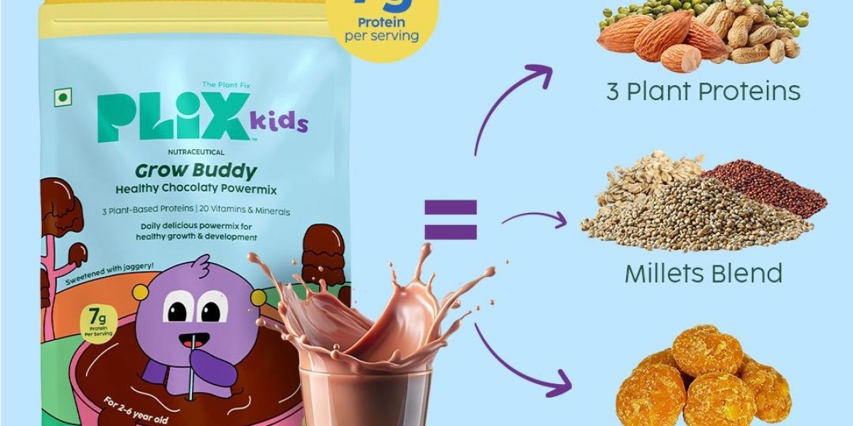 Grow Buddy Healthy Chocolaty Powermix for kids