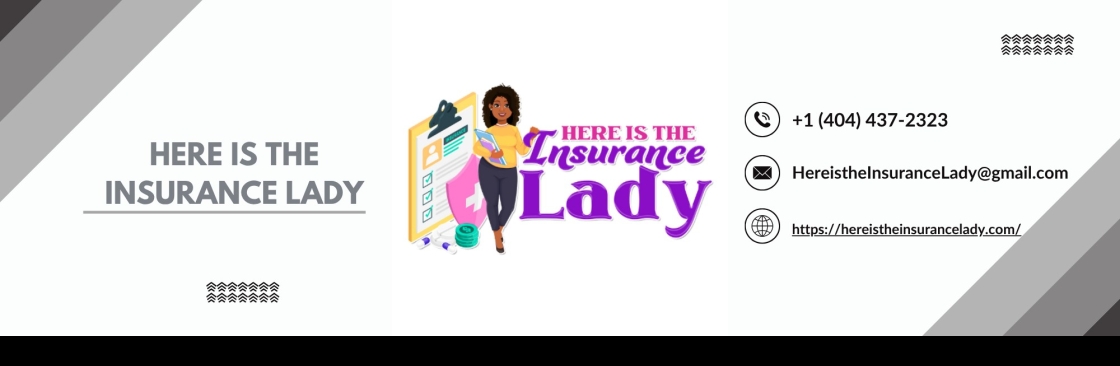 Here is the Insurance Lady Cover Image