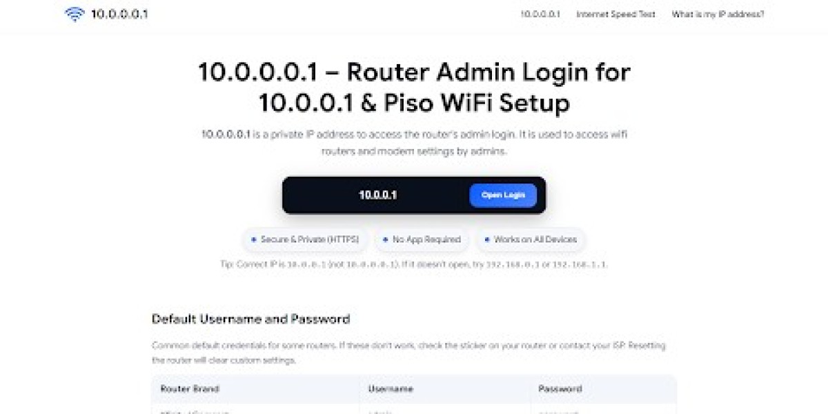 10.0.0.0.1 – Complete Router Login Guide for Pi
