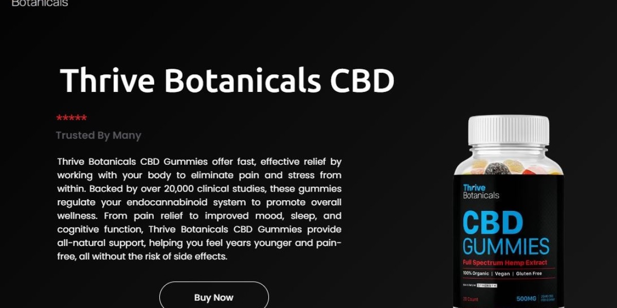 How long does Thrive Botanicals CBD Gummies tak