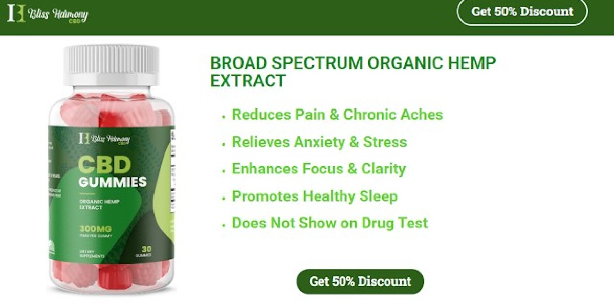 Bliss Harmony CBD Gummies: The Best Formula on
