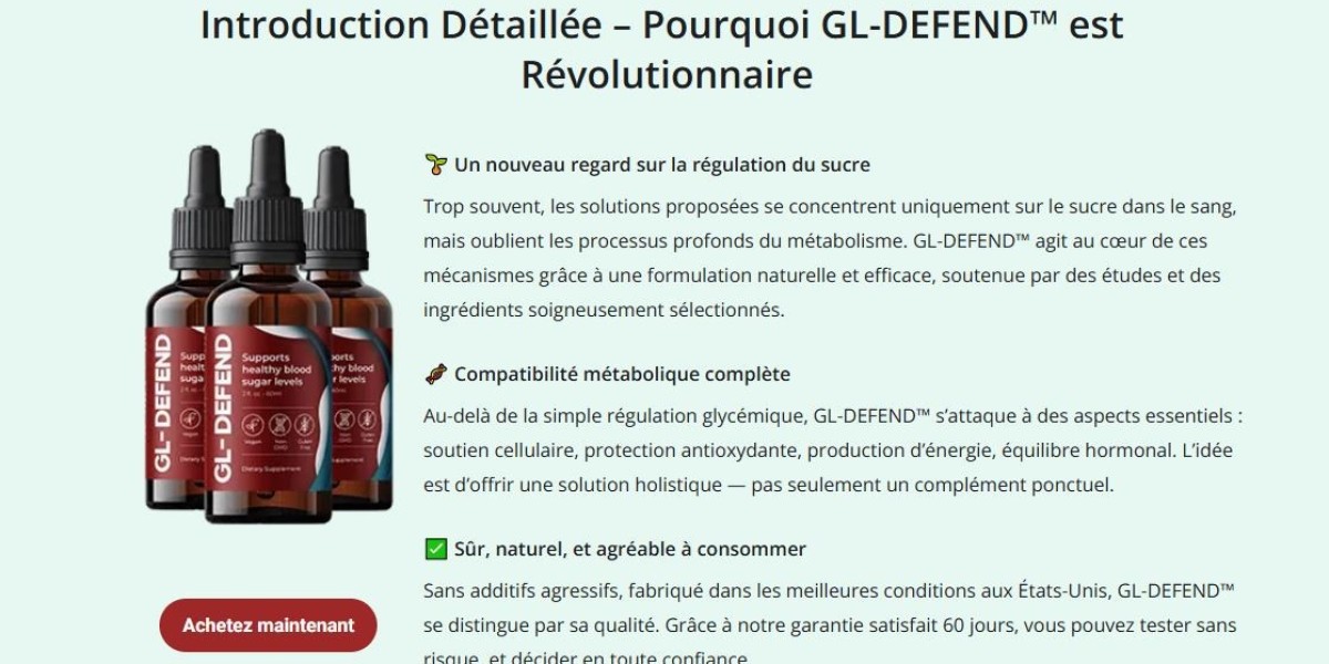 GL DEFEND Drops: Est-il bénéfique pour votre sa