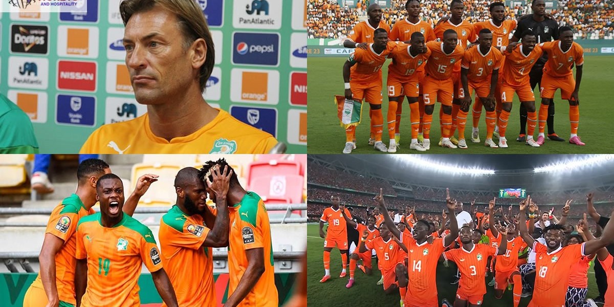 World Cup: Ivory Coast Team meet Herve Renard