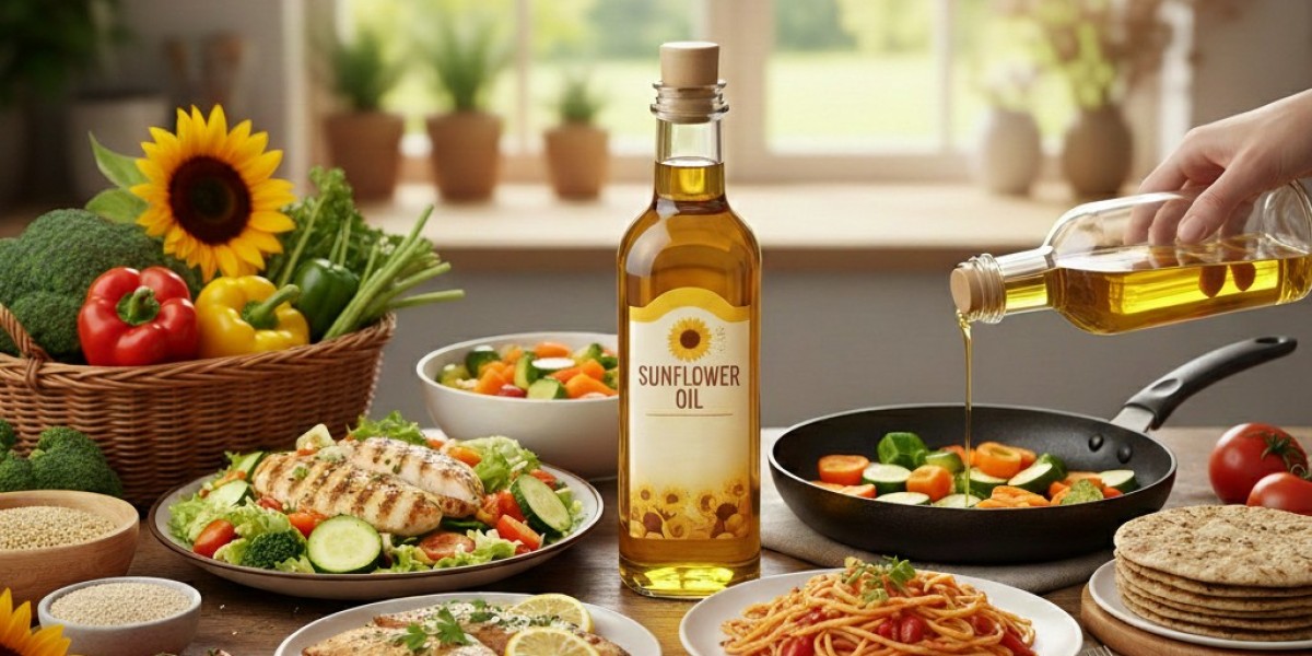 How Sunflower Oil Supports Low-Fat Cooking