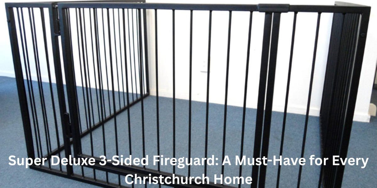 Super Deluxe 3-Sided Fireguard: A Must-Have for