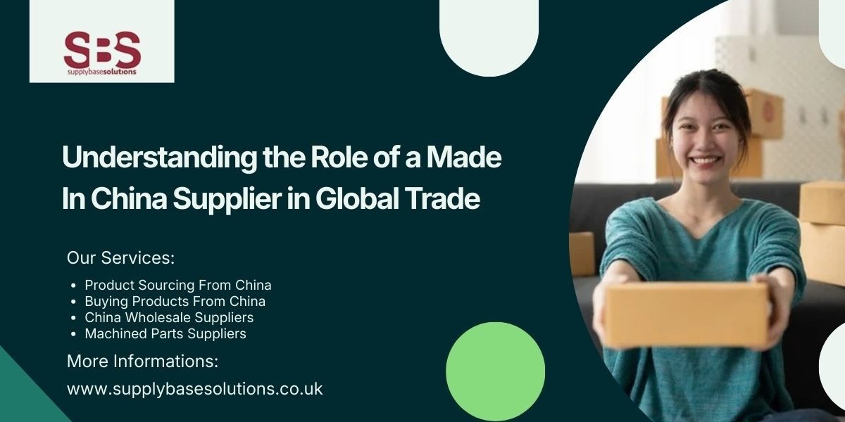 Role of Made In China Suppliers in Global Trade