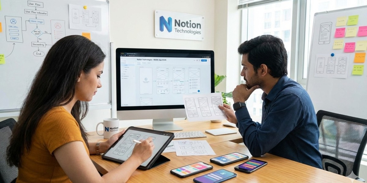 UI/UX Design in Mobile App Development Services