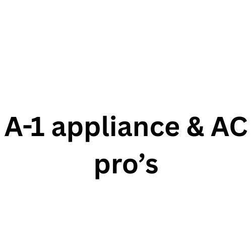 A1 appliance and AC pros Profile Picture
