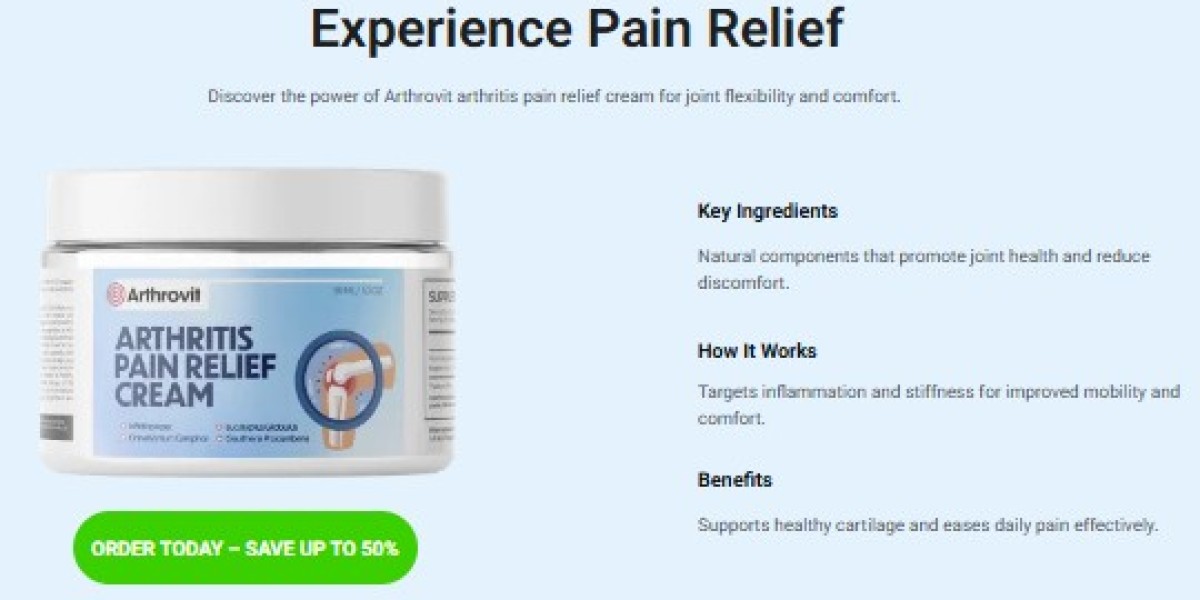 How Arthritis Pain Relief Cream Facilitates