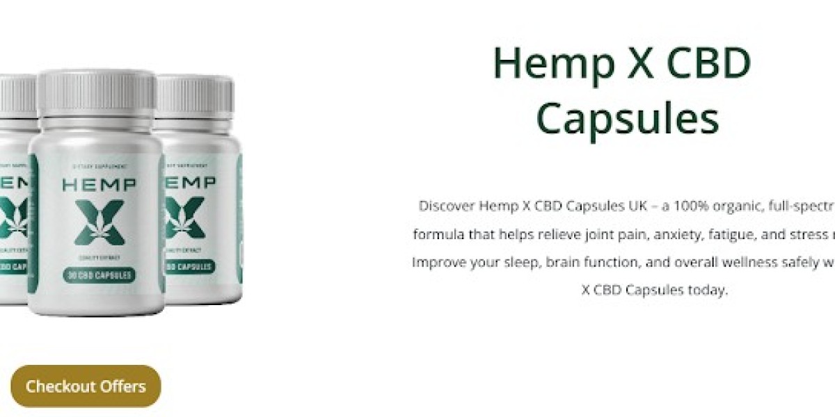 Hemp X CBD Capsules – Natural Calm & Focus Form