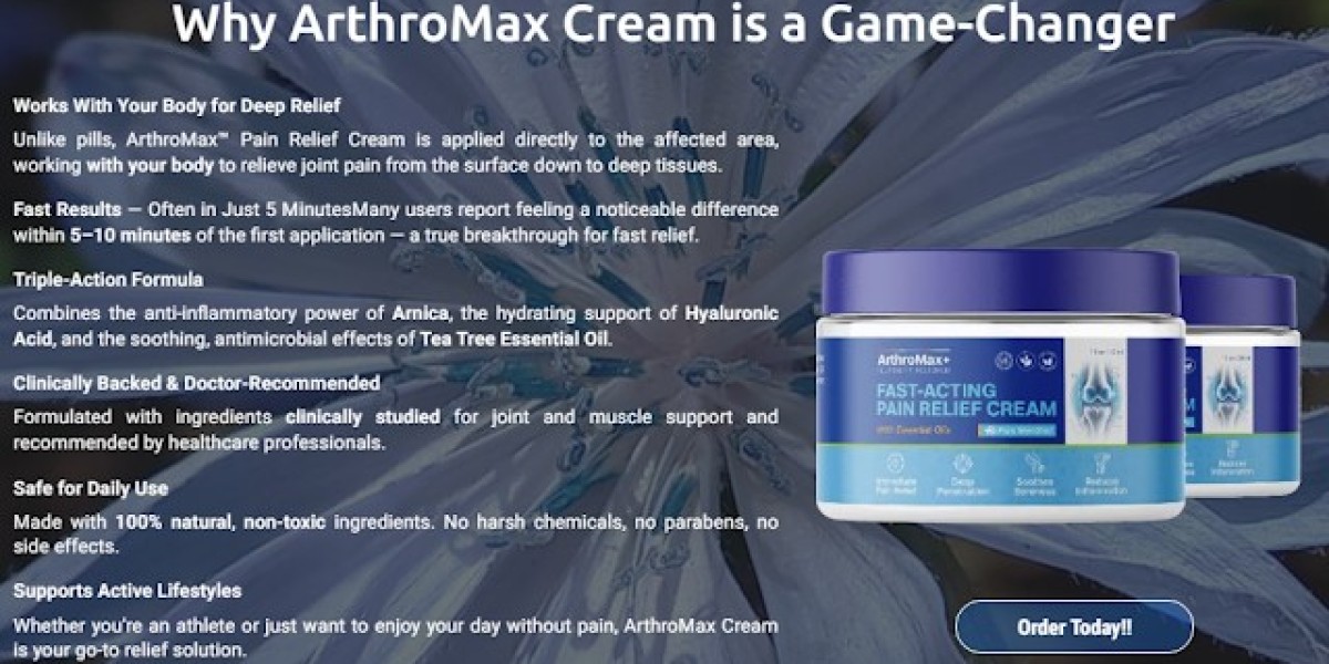 ArthroMax+ Cream: Natural Relief for Health & W