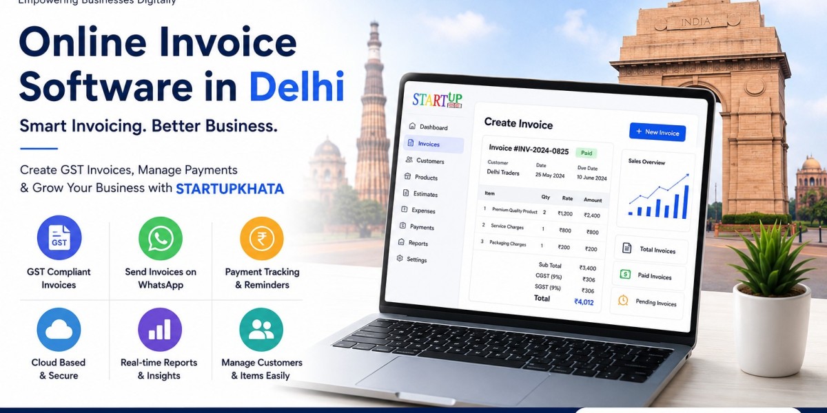 Online Invoice Software in Delhi