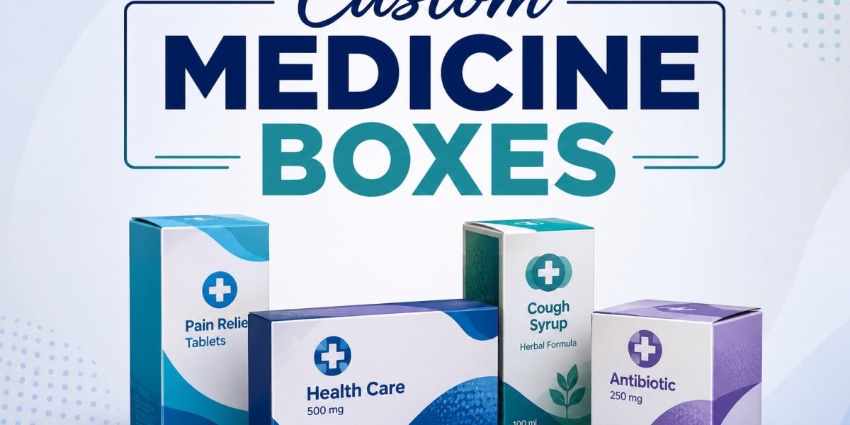 Custom Medicine Boxes | Safe & Secure Packaging
