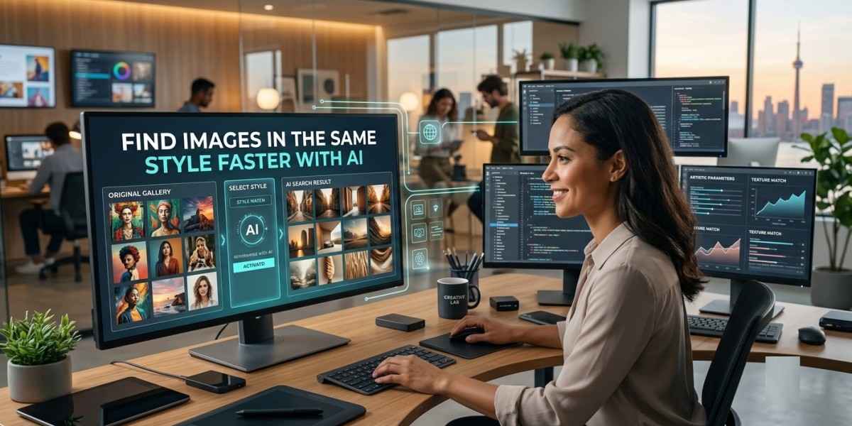 Find Images in the Same Style Faster with AI