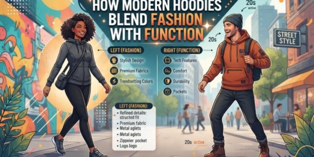 How Modern Hoodies Blend Fashion With Function