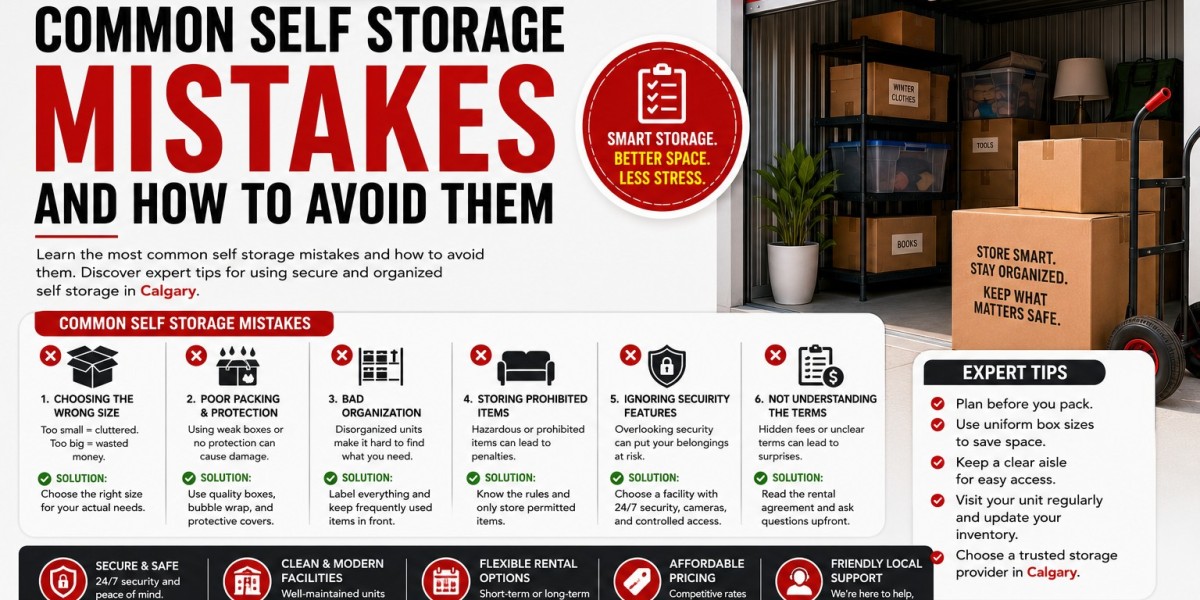 Common Self Storage Mistakes and How to Avoid