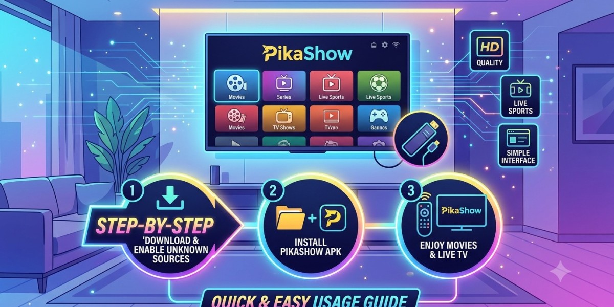 PikaShow APK for Smart TV: Setup and Usage Guid