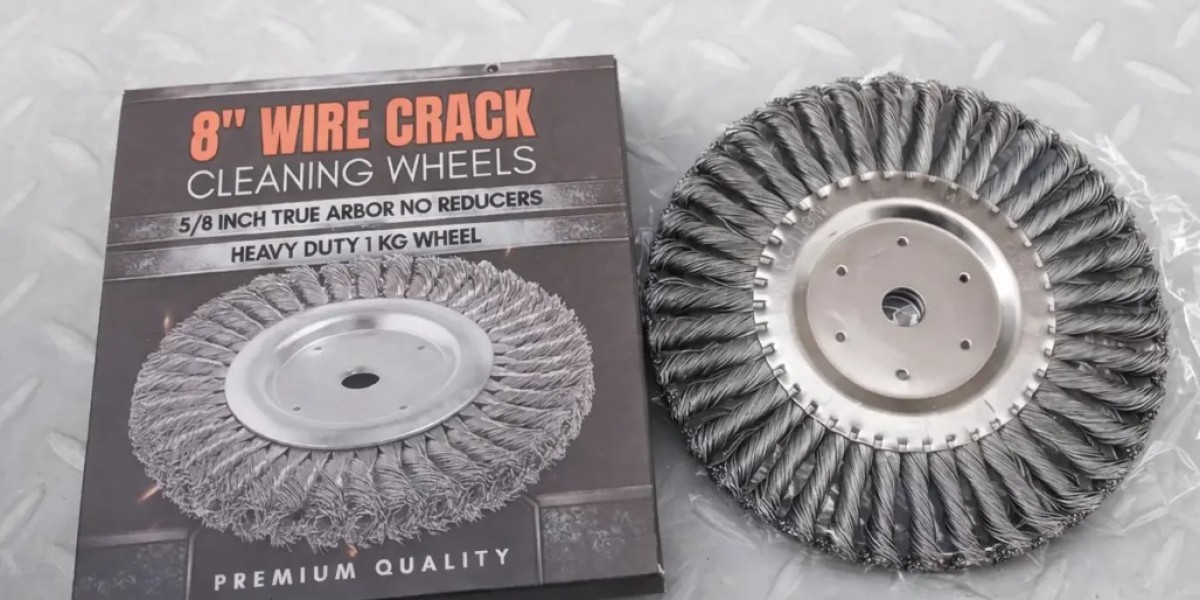 Wire Wheels for Crack Cleaning