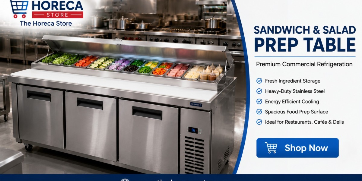 Sandwich And Salad Prep Table Guide