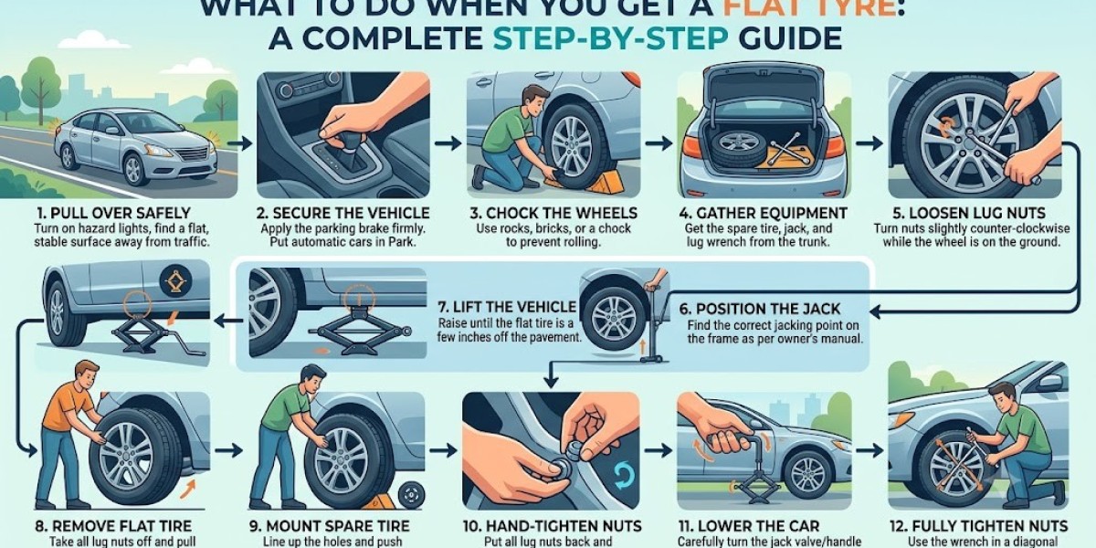 What To Do When You Get a Flat Tyre: A Complete