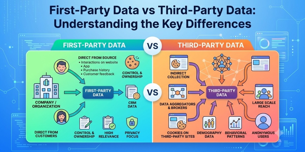 First-Party Data vs Third-Party Data: Understan