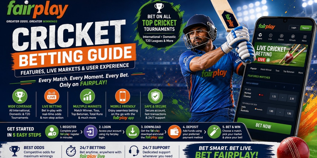 Fairplay Cricket Betting Guide: Features, Live