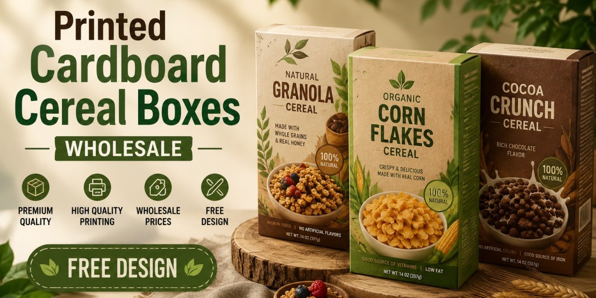 Printed Cardboard Cereal Boxes Wholesale | Free