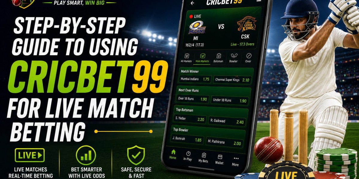 Step-by-Step Guide to Using Cricbet99 for Live